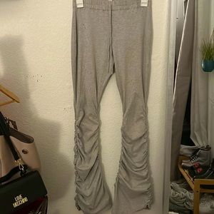 Super stretchy stacked leg pants